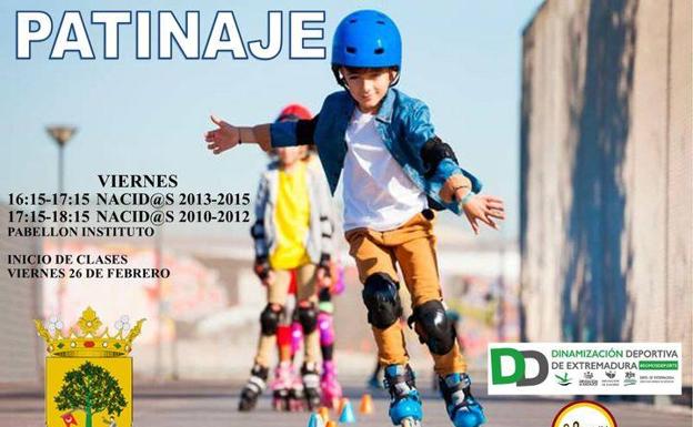 La Escuela de Patinaje reanuda las clases para los alumnos de 11 a 6 años