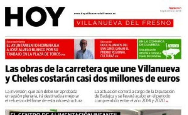 HOY Villanueva del Fresno: 50 diarios impresos; 8 años de noticias