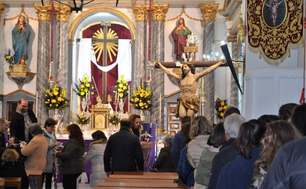 La Ermita del Cristo celebra hoy la primera Misa del año