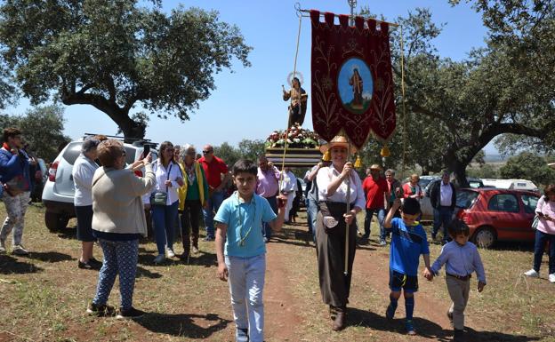 La romería en honor al Patrón San Ginés regresa tras dos años sin su celebración