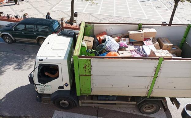Cáritas recauda 2.700 euros y 1.500 kilos de ayuda humanitaria para los refugiados de Ucrania