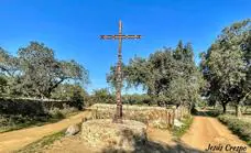 La cruz del camino de Valuengo del artista Antonio Viera será inaugurada