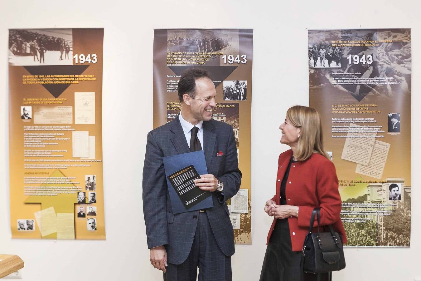 Exposición en Cáceres del papel de sociedad búlgara durante Holocausto