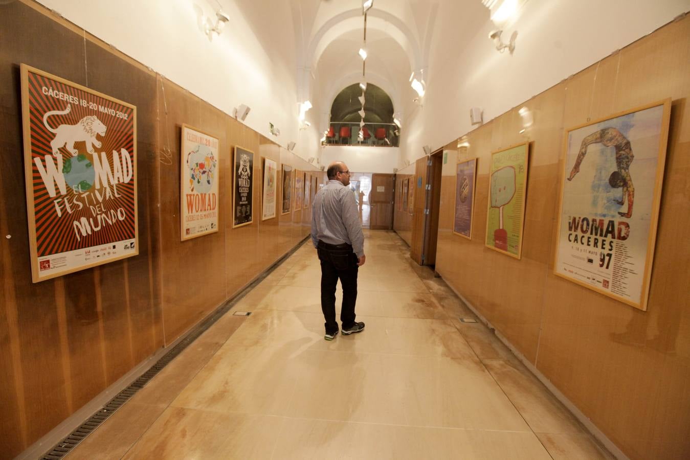 Exposición de los carteles del WOMAD