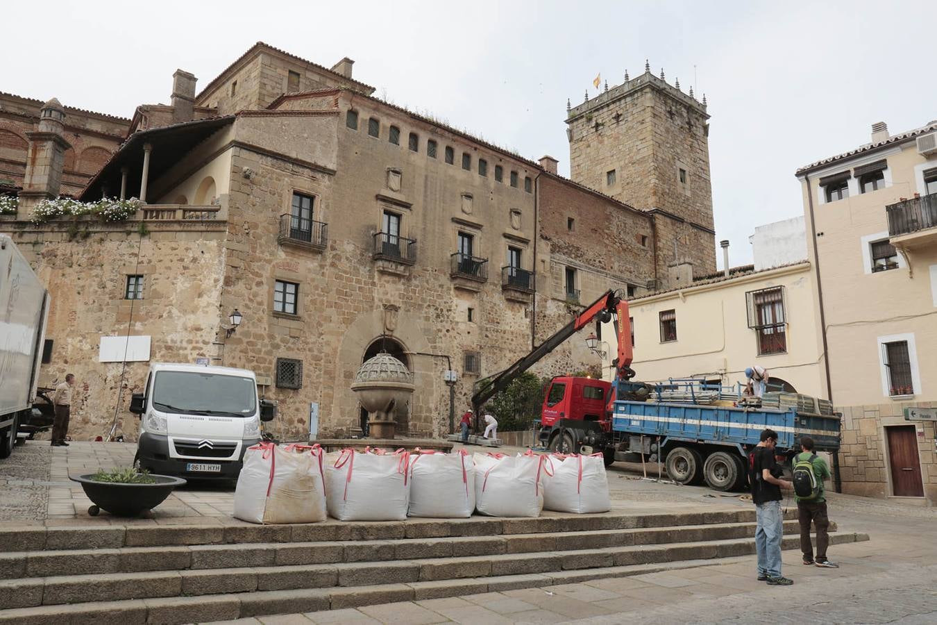 Comienza el rodaje de la serie 'Still Star Crossed' en Plasencia
