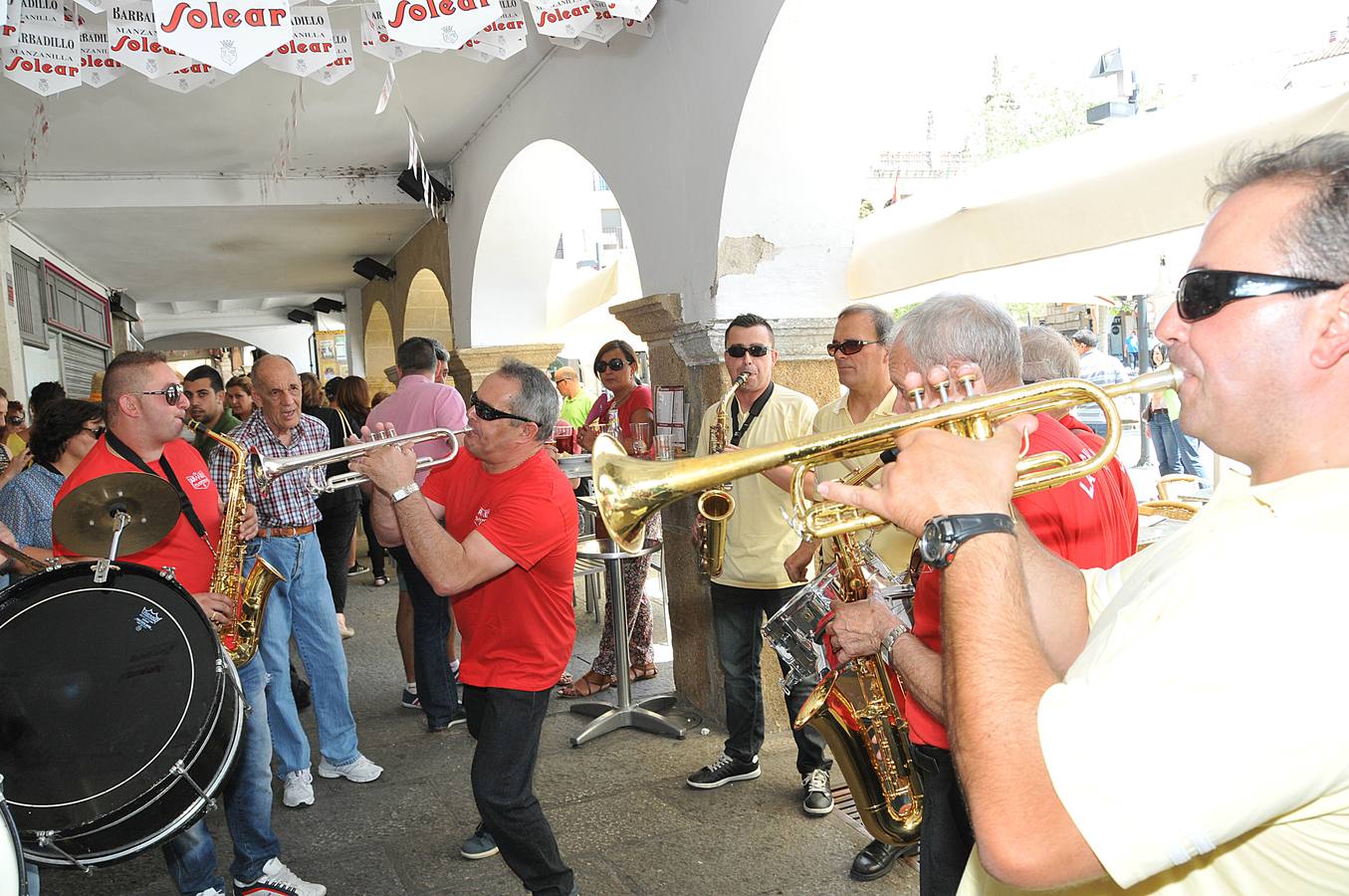 Día de cañas en la Feria de Plasencia