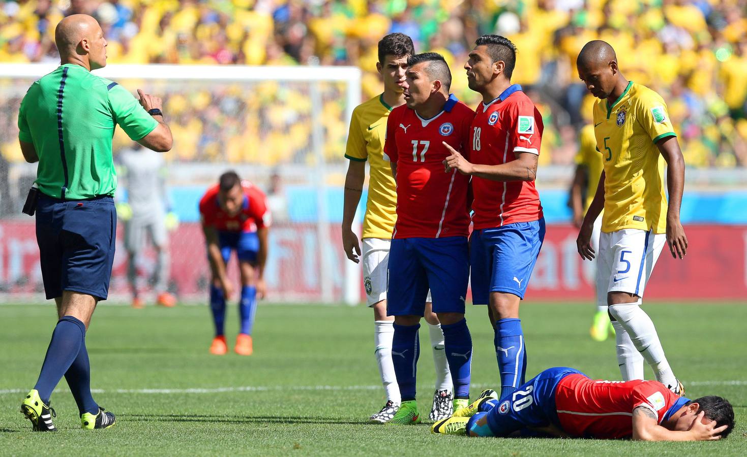 Brasil-Chile, en octavos