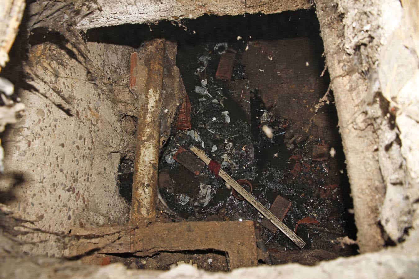 SOS en el 'edificio de los cuernos'