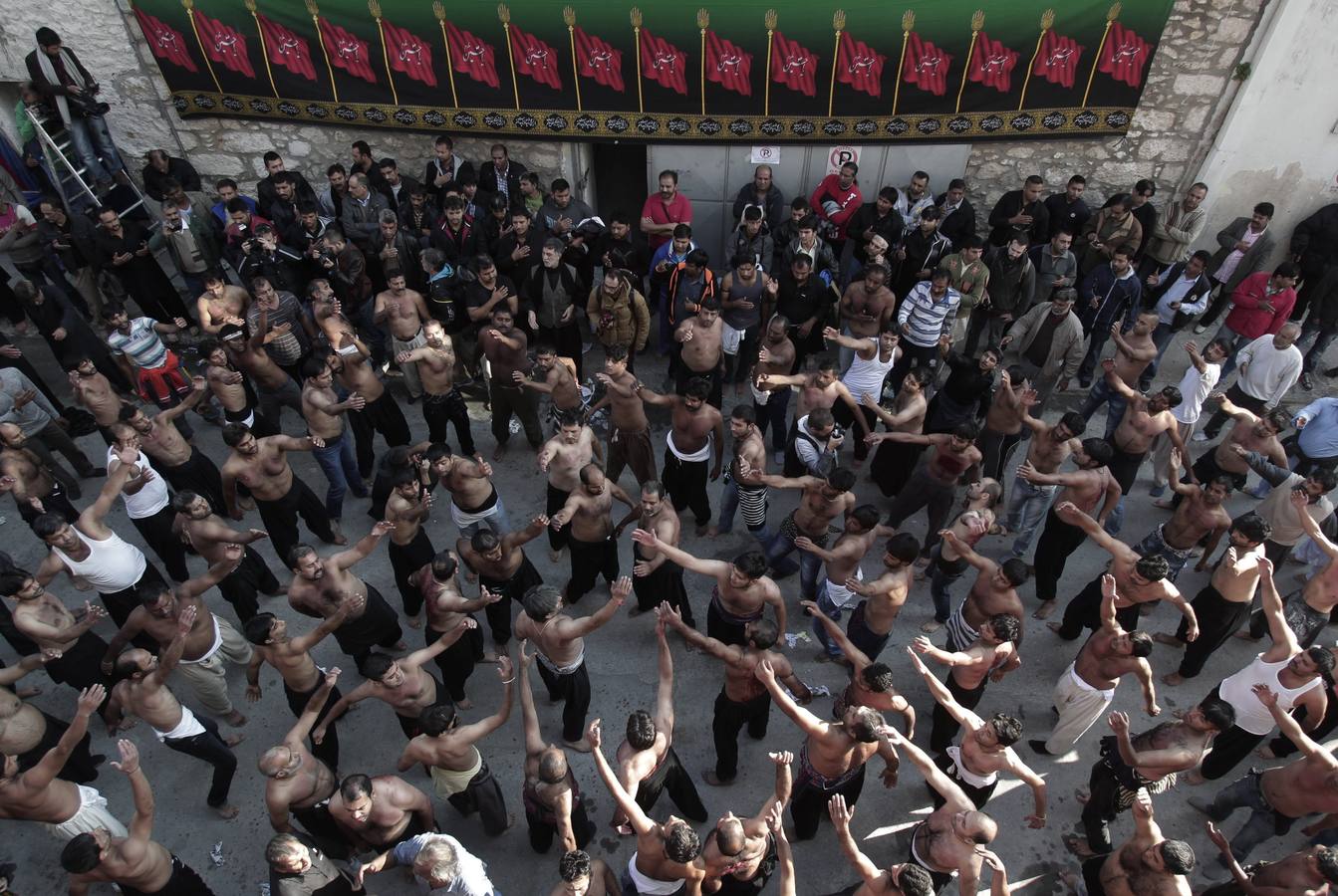 Celebración del Ashura en Atenas