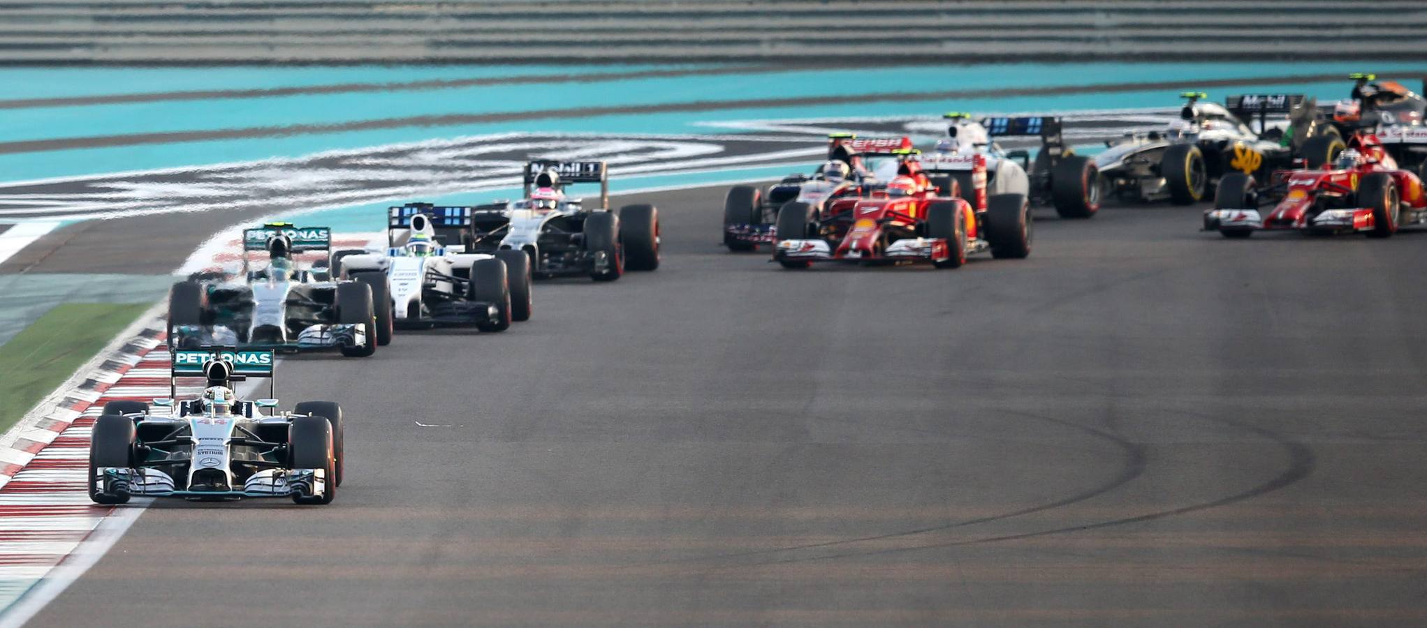 Hamilton, campeón del mundo de Fórmula 1 tras ganar el GP de Abu Dabi