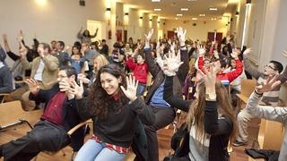 Entrega de premios del concurso de fotografía escolar convocado por el Instituto Municipal de Asuntos Sociales