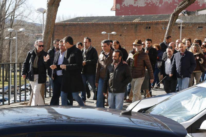 Pedro Sánchez, en Plasencia