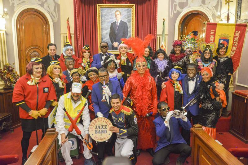 Pregón de Copio y ambiente en el viernes de Carnaval