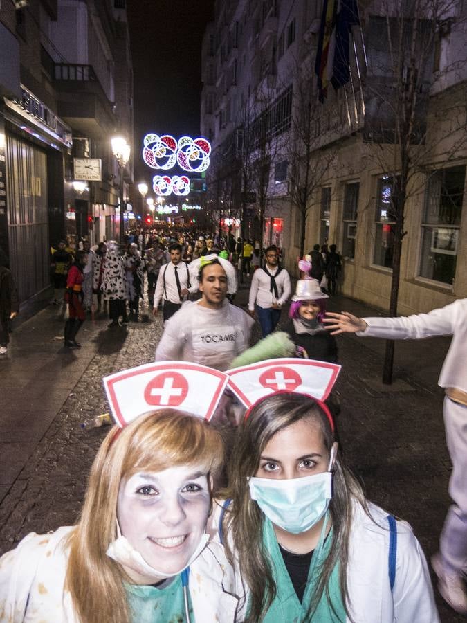 Ambiente nocturno en el sábado de Carnaval