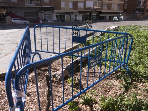 Efectos del temporal de viento en Extremadura