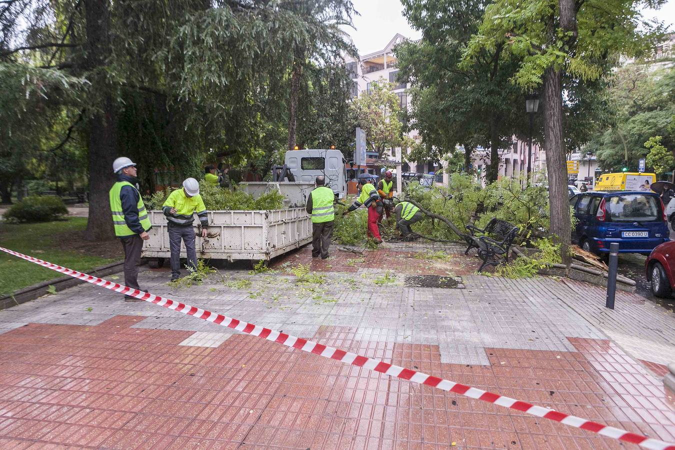 Las primeras lluvias llegan a Extremadura