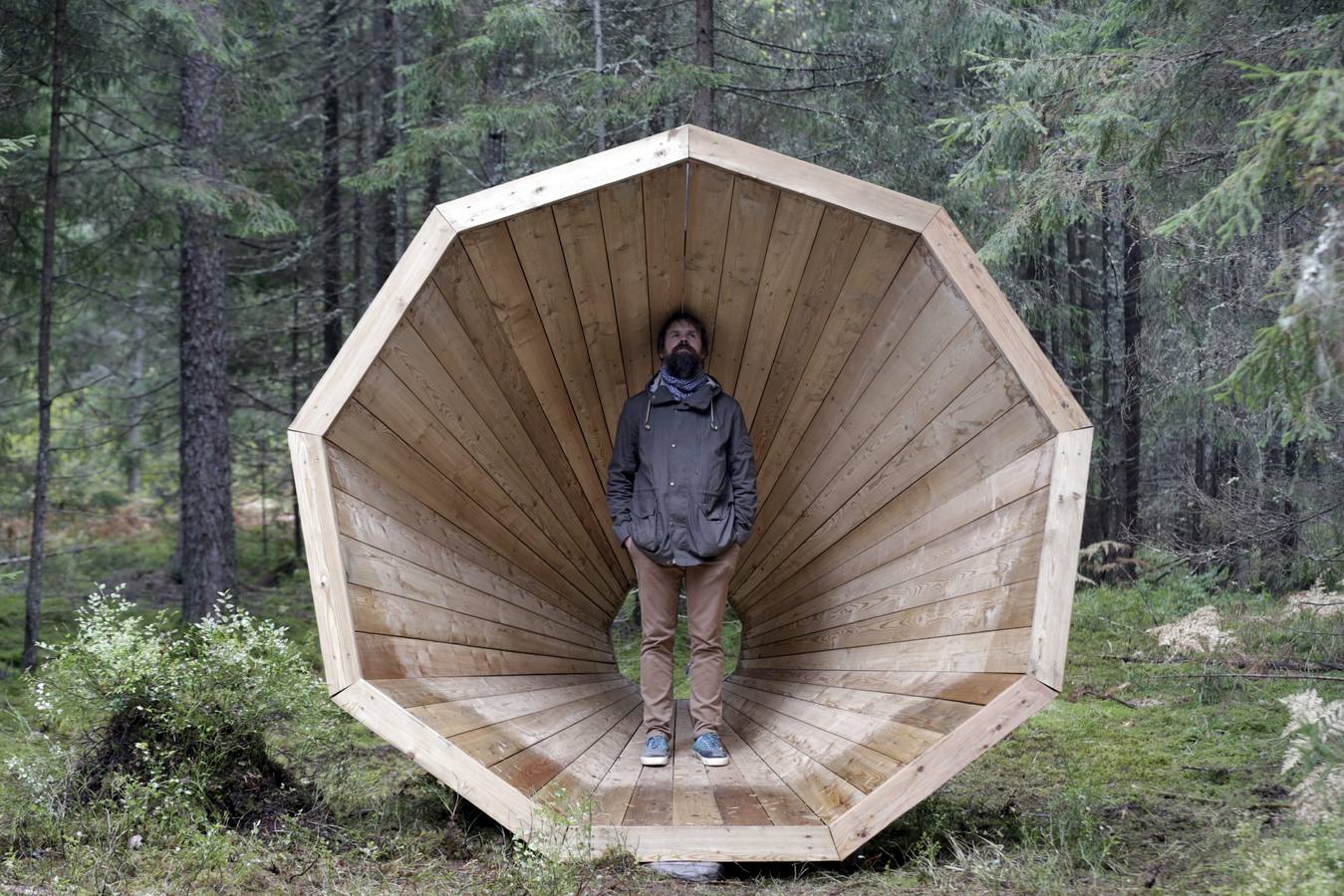 Los megáfonos de madera