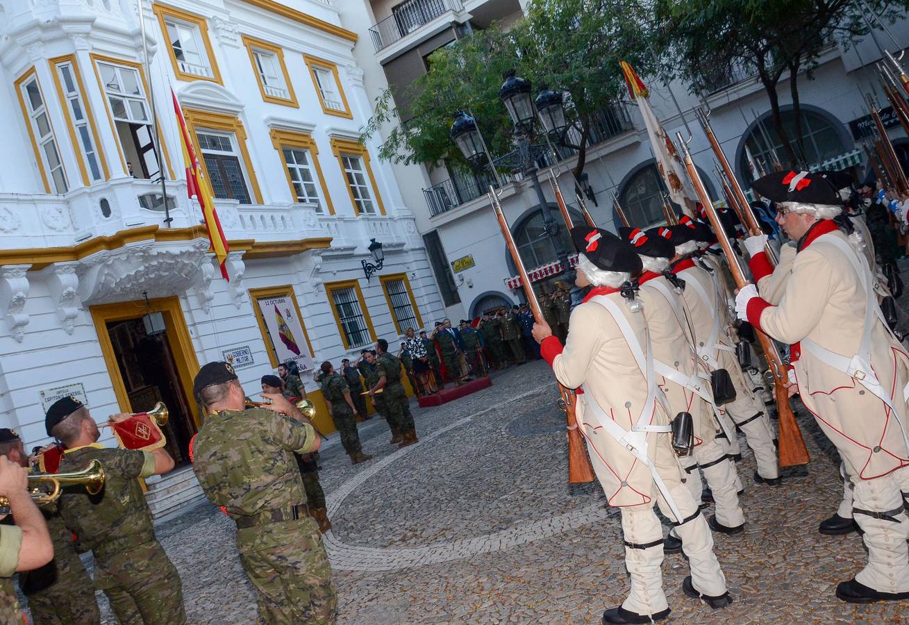 Retreta militar en Badajoz