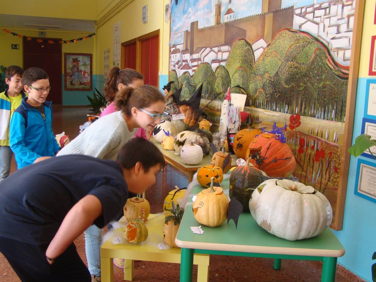 Exposición de calabazas gigantes de Hallowee