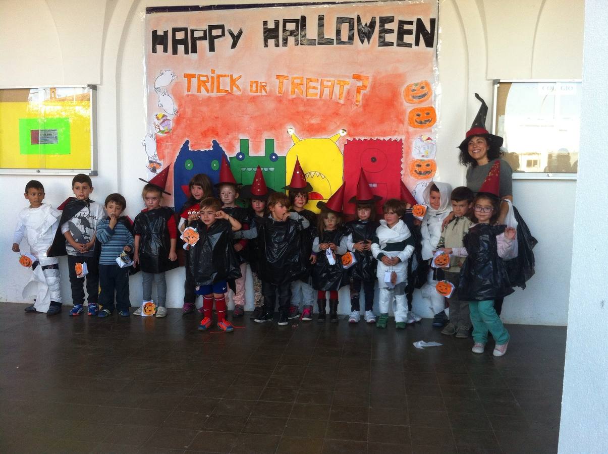 Halloween se celebra en la escuela