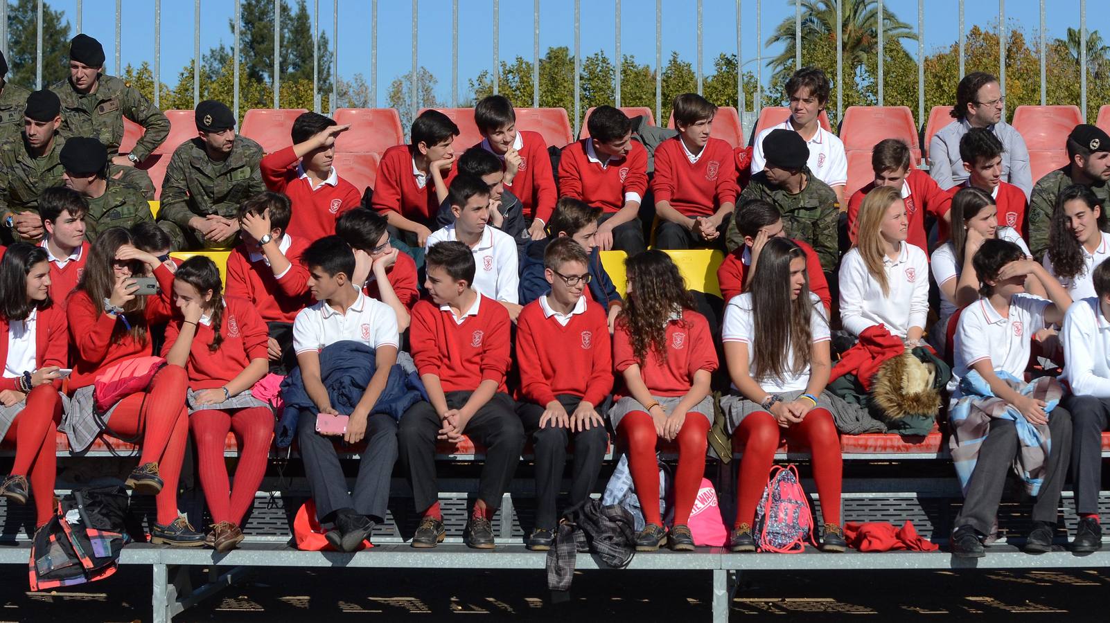 Acto de despedida de los 231 militares que viajarán a Irak