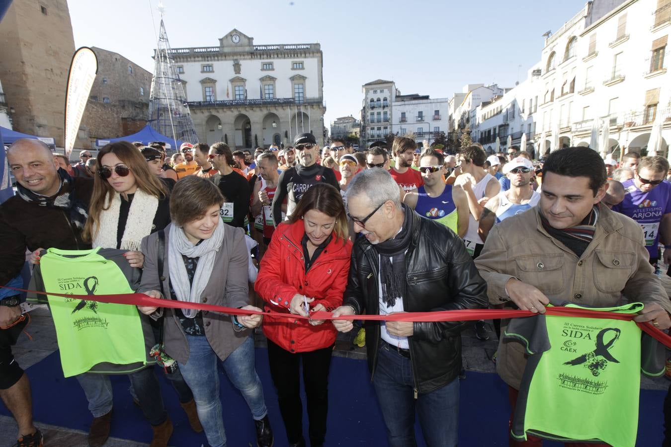 Carrera solidaria contra el sida