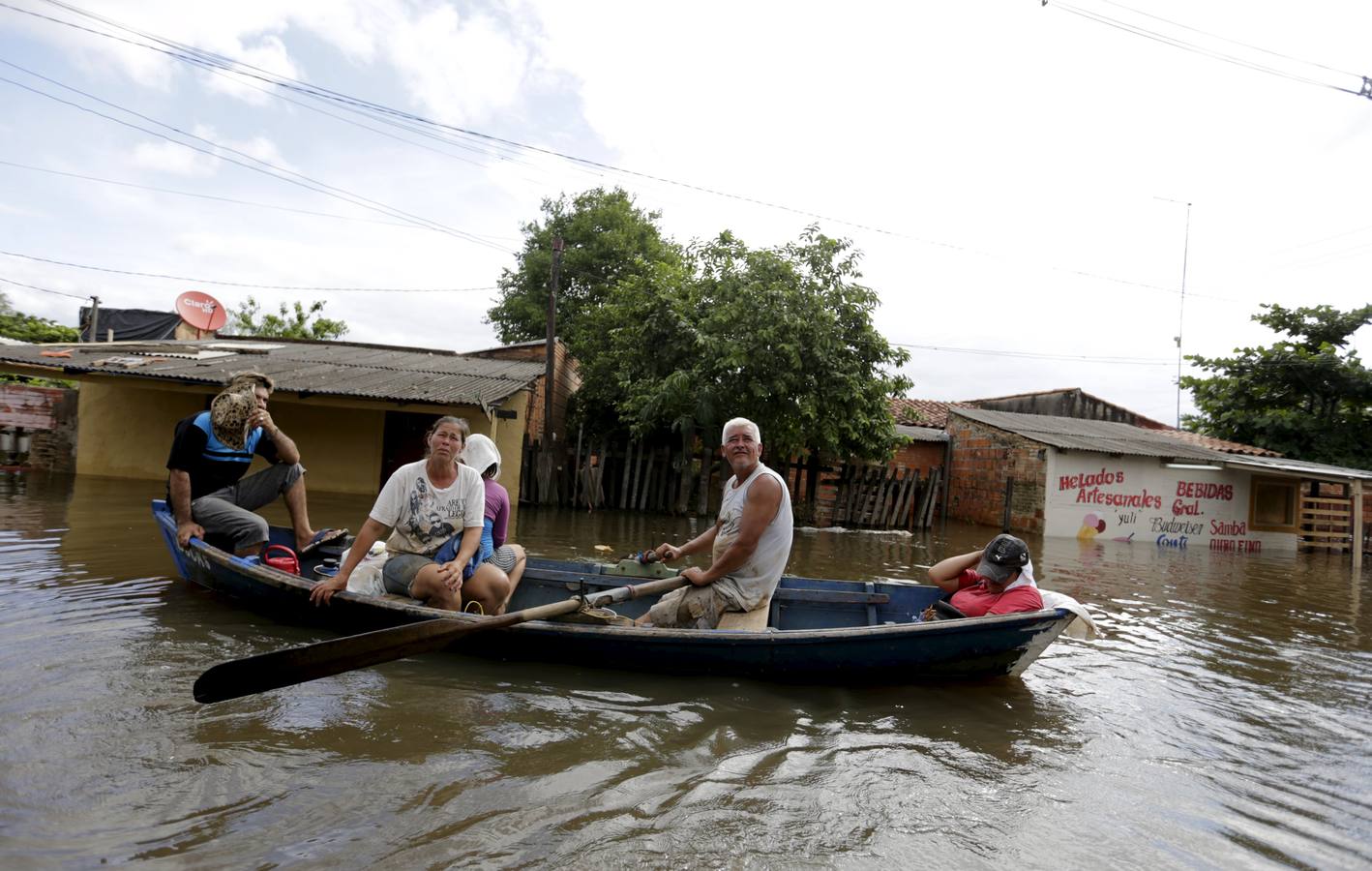 Inundaciones en Paraguay