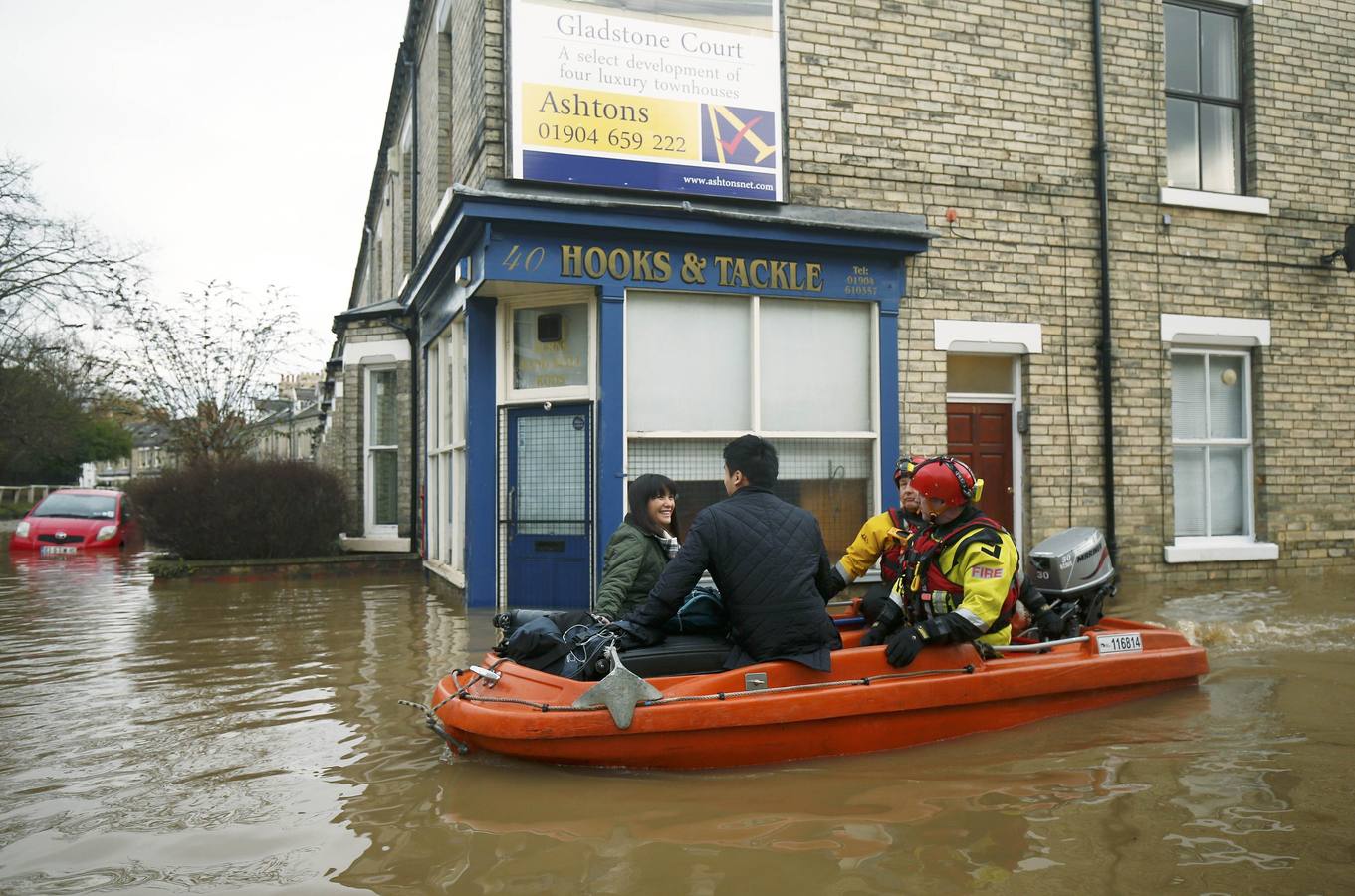 Inundaciones en el norte de Inglaterra