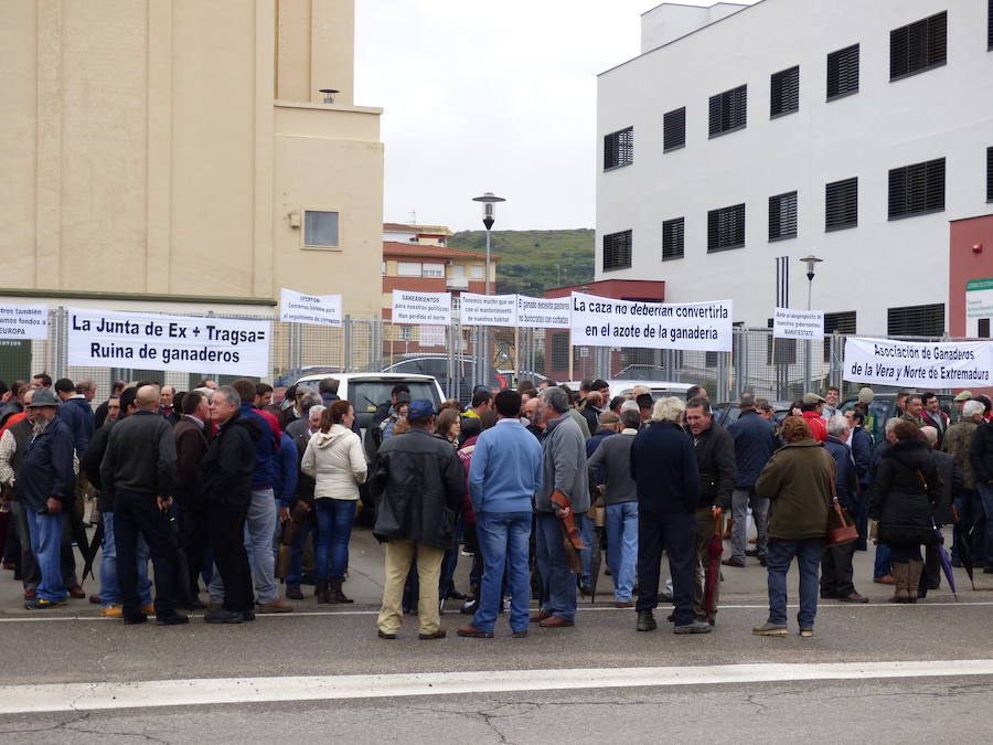 Protesta ganadera