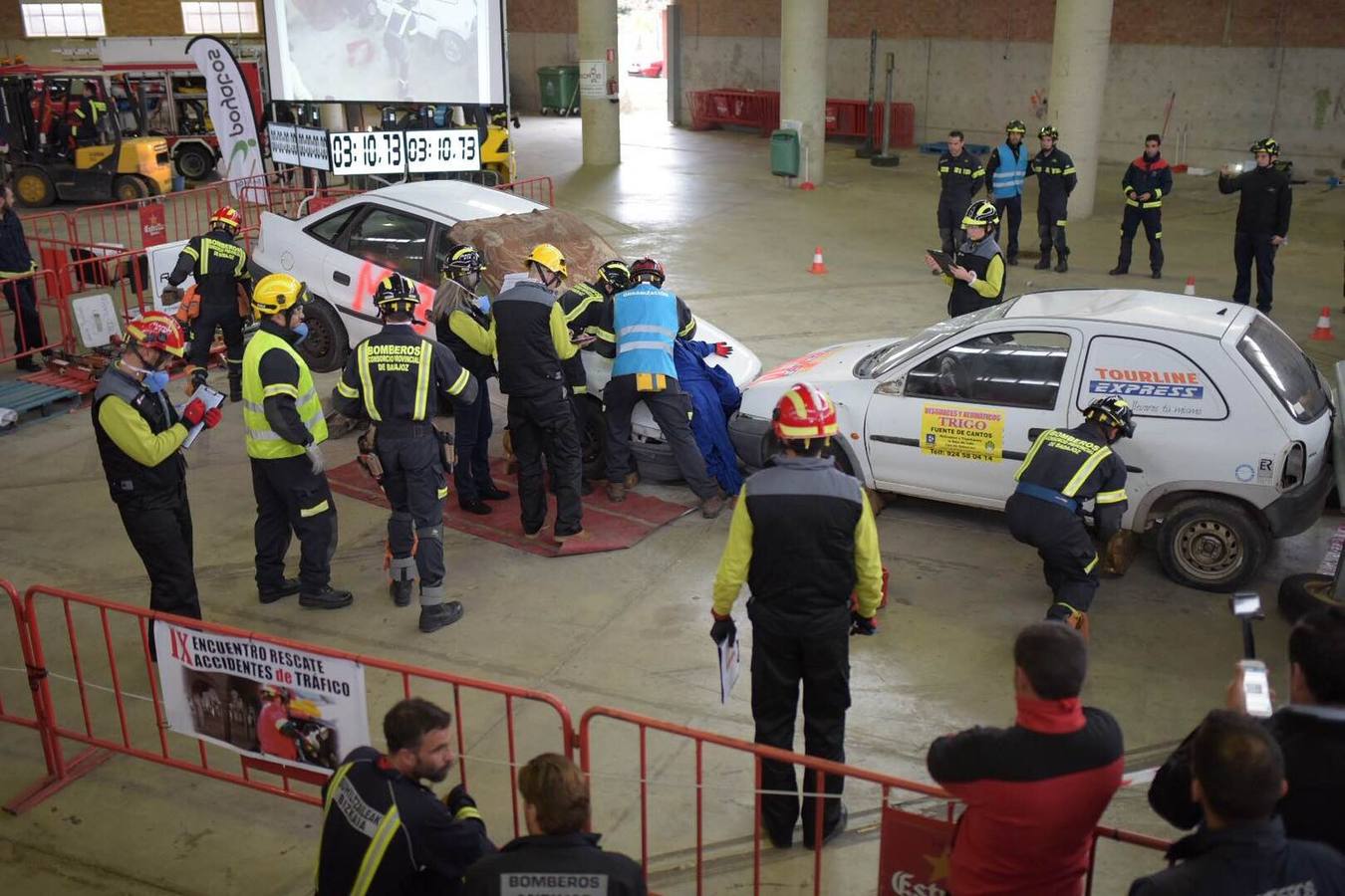 El CPEI de Badajoz gana el IX Encuentro de Rescate en Accidentes de Tráfico