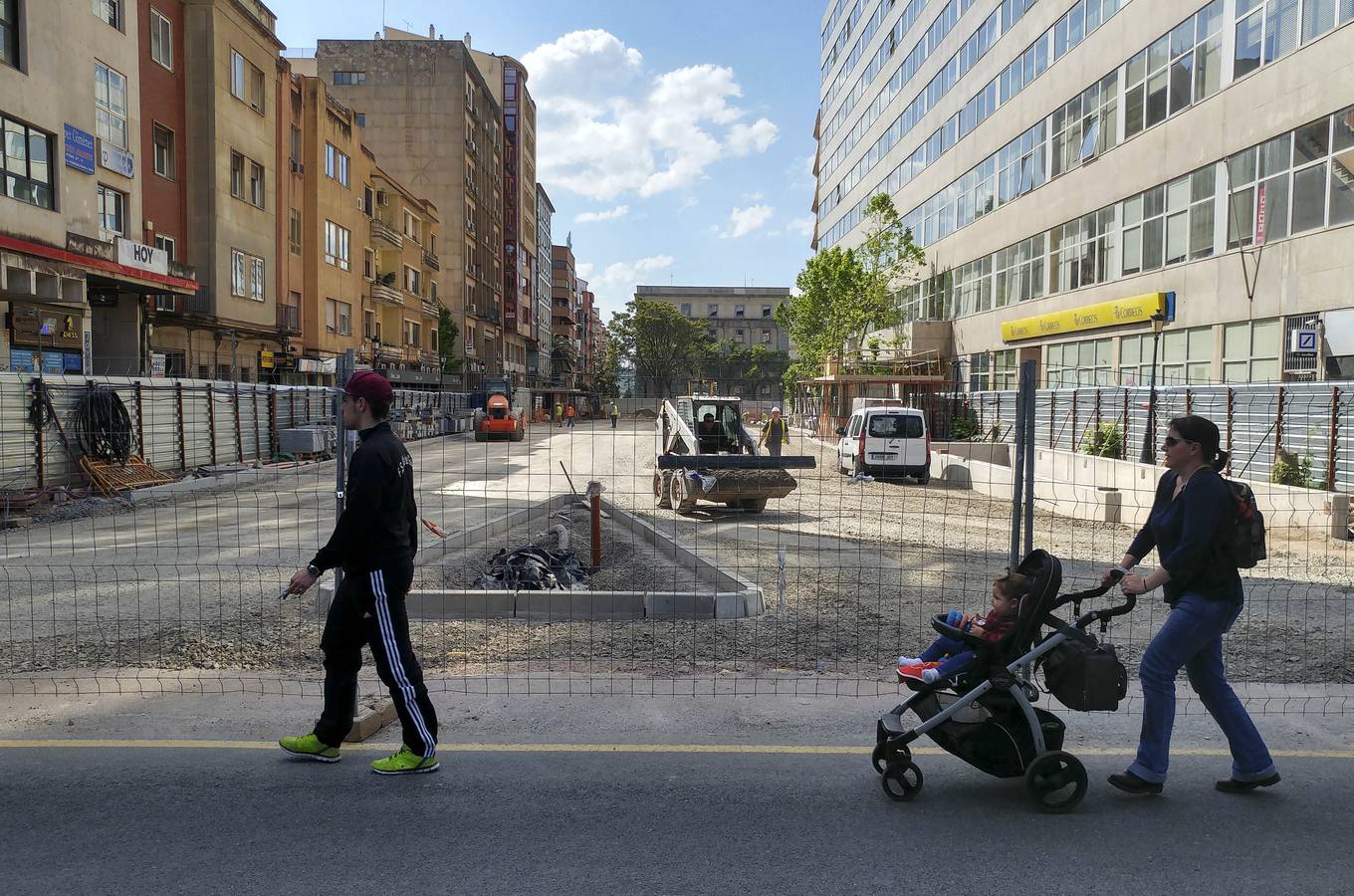 La avenida Primo de Rivera reabrirá al tráfico el 31 de mayo