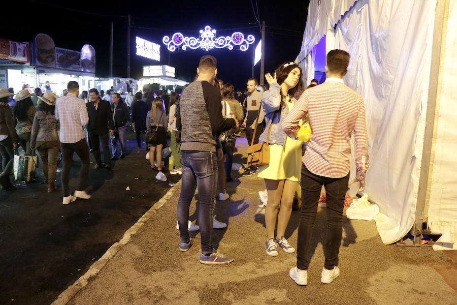 Sábado noche en la Feria de San Fernando