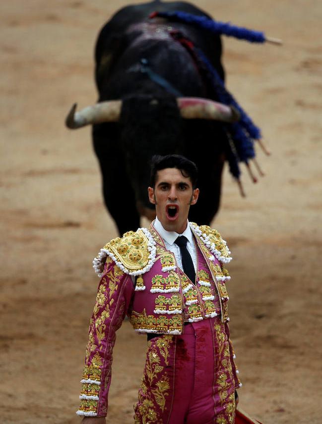 Espléndido Talavante en la 7ª de San Fermín