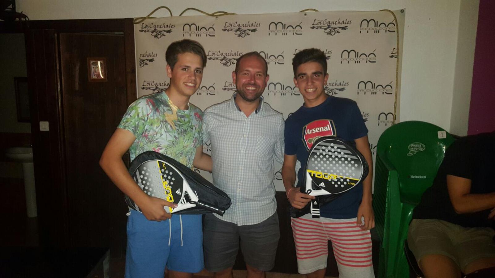 Finales del I Torneo Amigos del Pádel