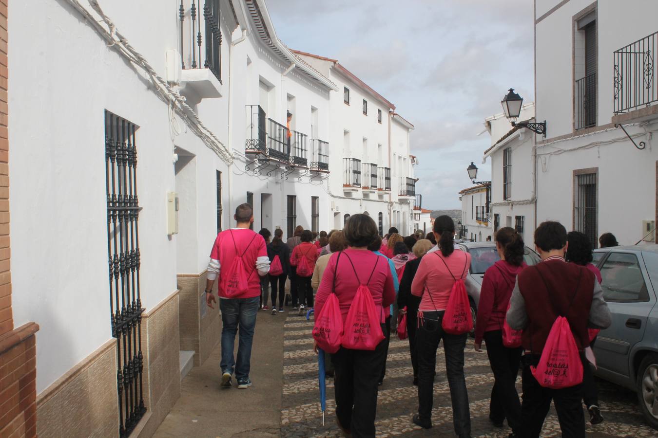 PRIMERA PARTE -. II CARRERA CONTRA EL CÁNCER DE MAMA EN CALERA DE LEÓN