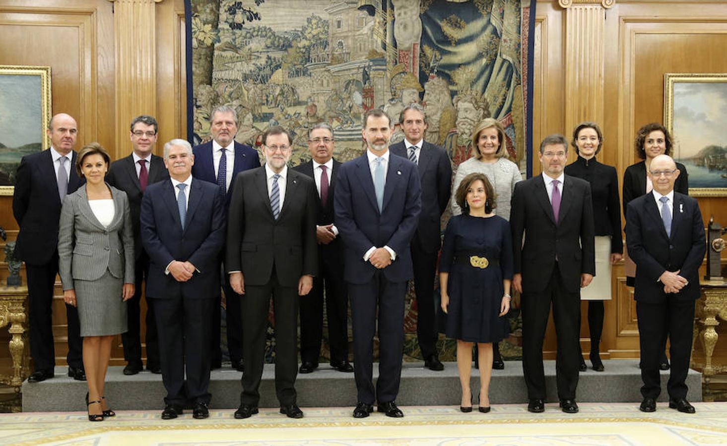 Los ministros de Rajoy juran sus cargos ante el Rey