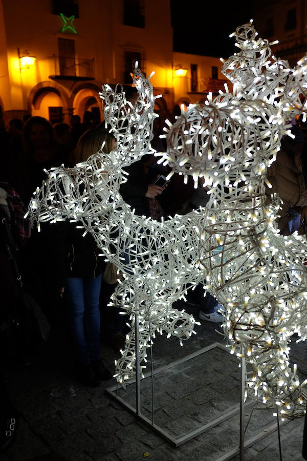 Encendido navideño en Zafra