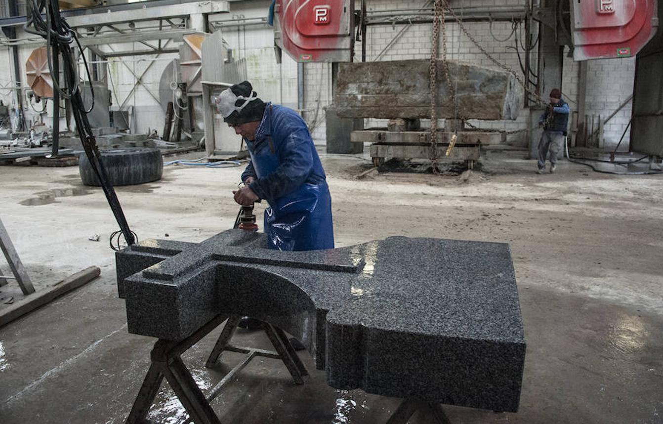 Cimientos de granito en Quintana