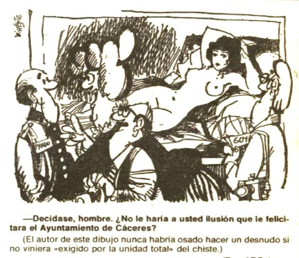 El cachondeo de La Maja Desnuda y el cabo Piris