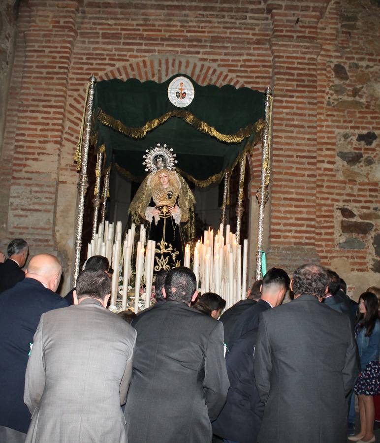 Jueves Santo: procesión del Cristo de la Buena Muerte y de la Virgen de los Dolores