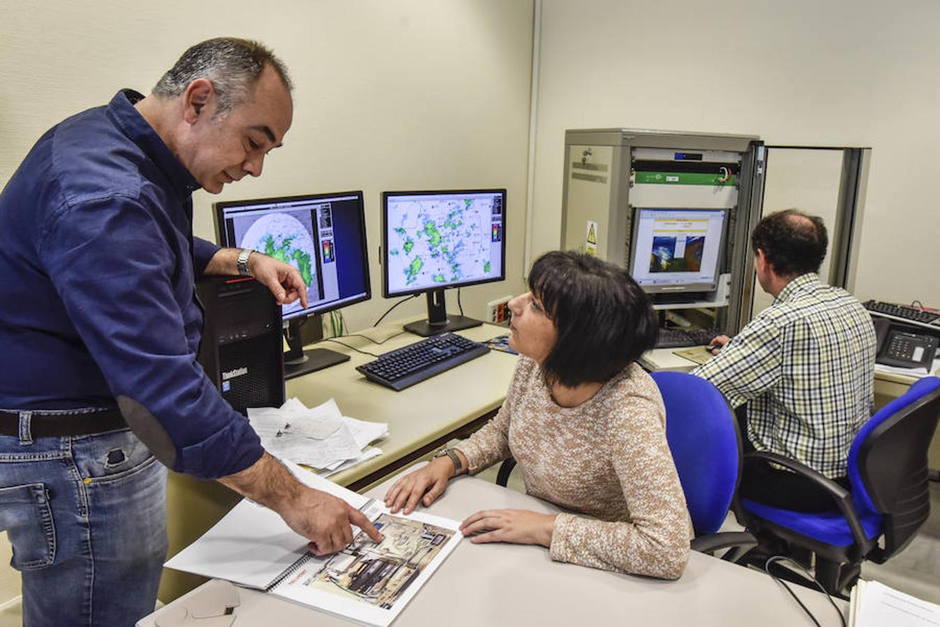 Los ojos de la meteorología extremeña