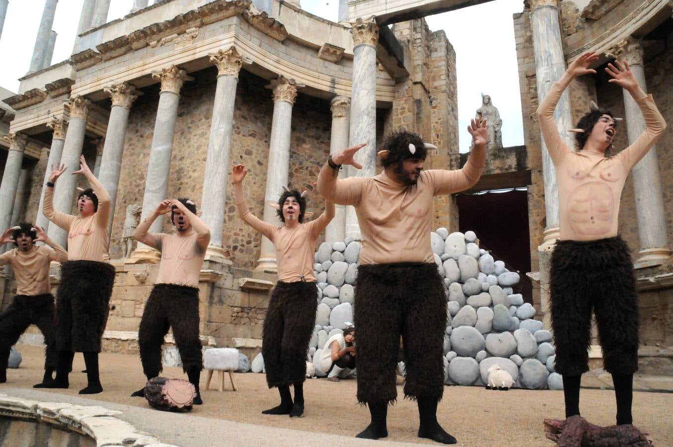 El Cíclope abre la segunda jornada del Festival de Teatro Grecolatino