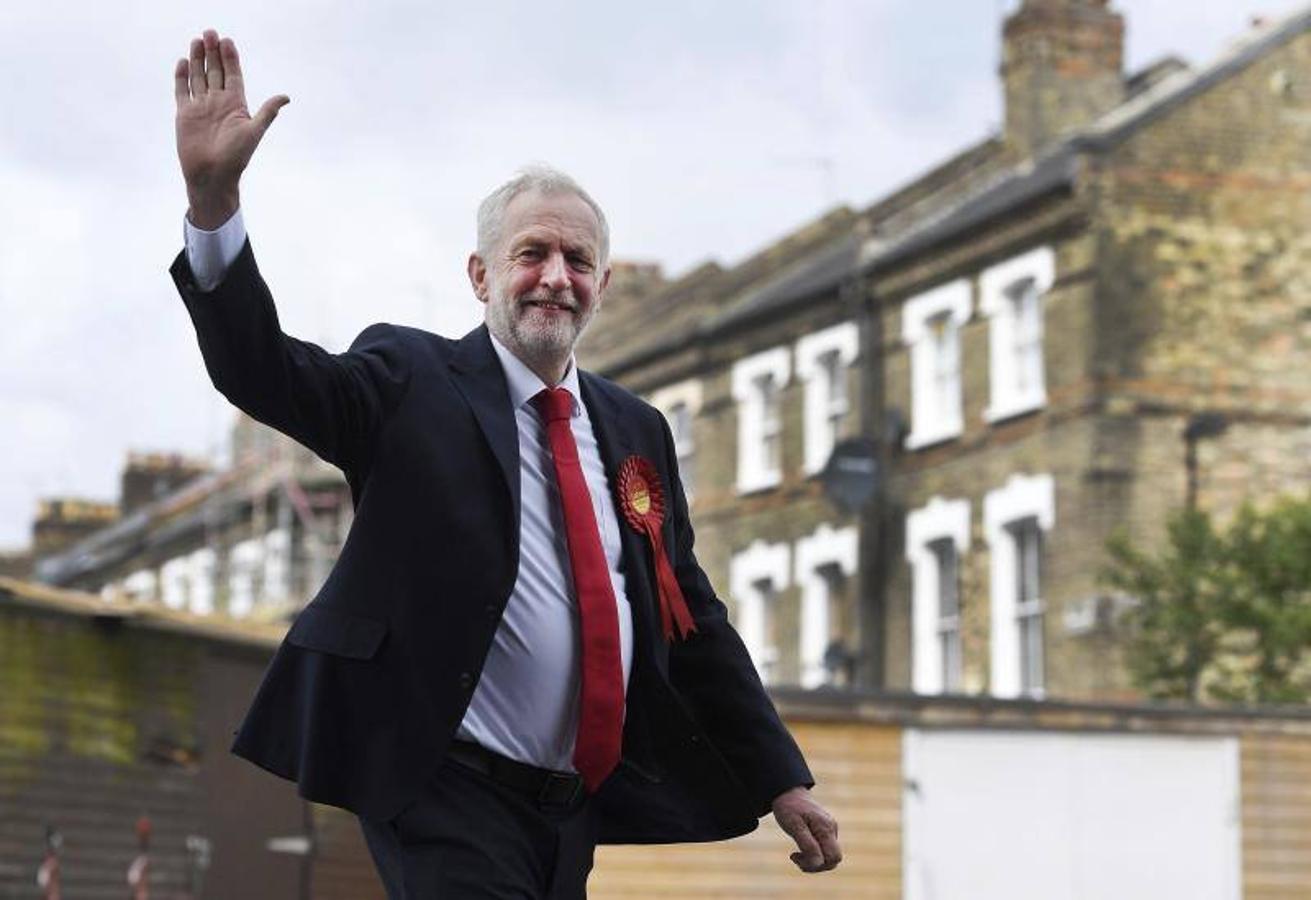 La jornada electoral británica, en imágenes