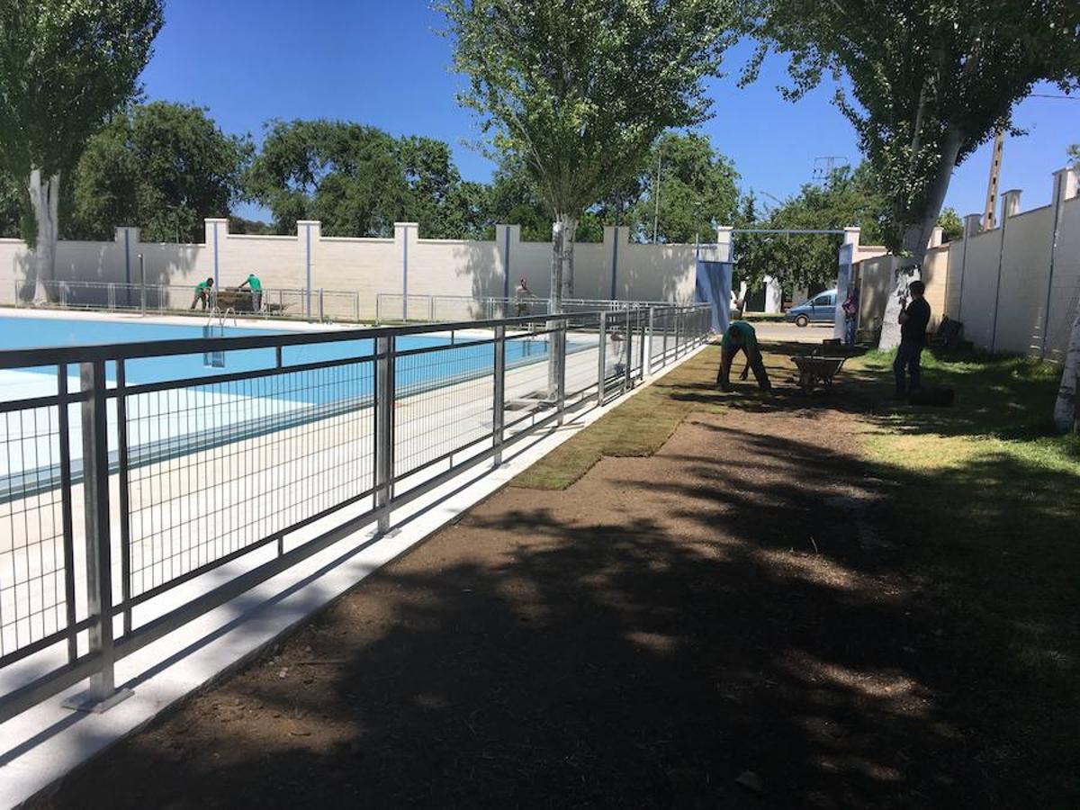 Así son las obras de mejora de la Piscina Municipal