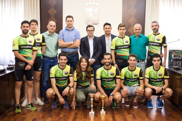 Recepción al Club Tany de Atletismo