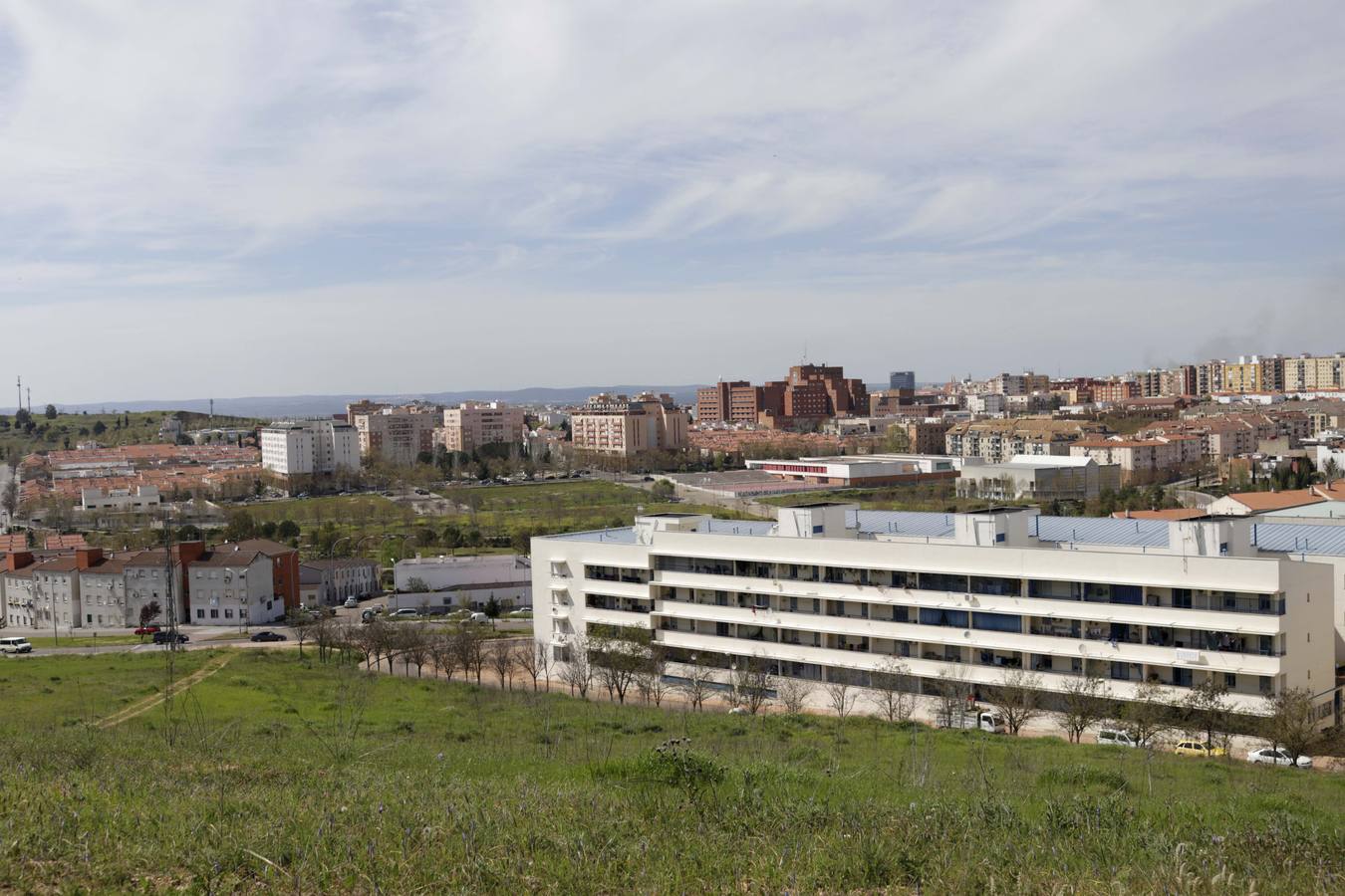 Badajoz desde el aire