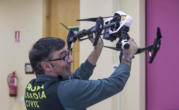 Uno de los drones del Estado para incendios estará en Cáceres