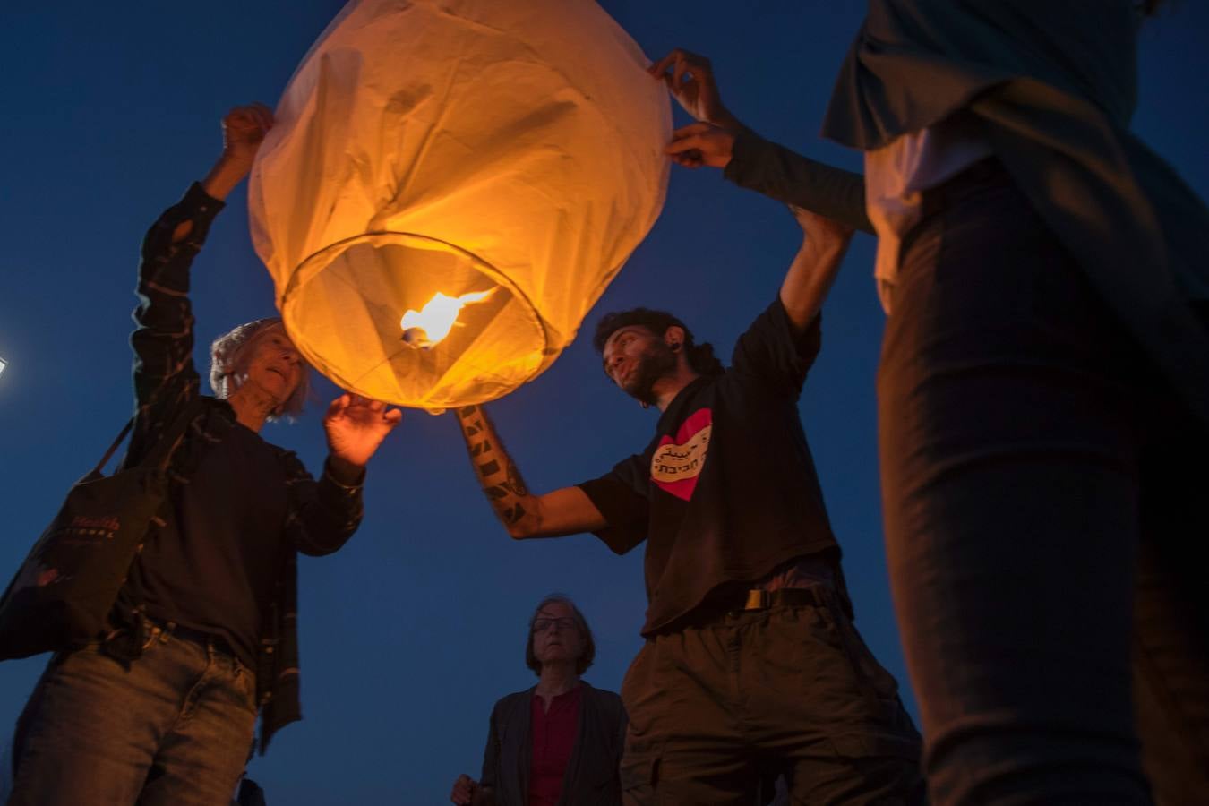 Protestas contra los cortes de electricidad en Gaza
