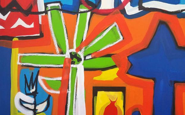 La galería arteJoven trae a Badajoz pinturas del lisboeta João Paramés