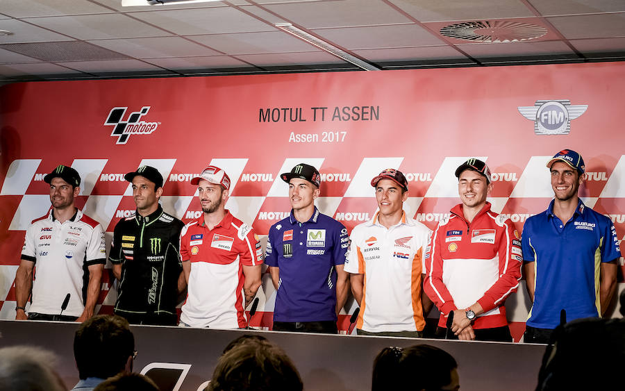 La presentación del GP de Holanda, en imágenes